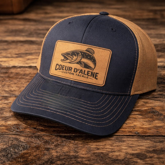 CDA Leather Patch Hat