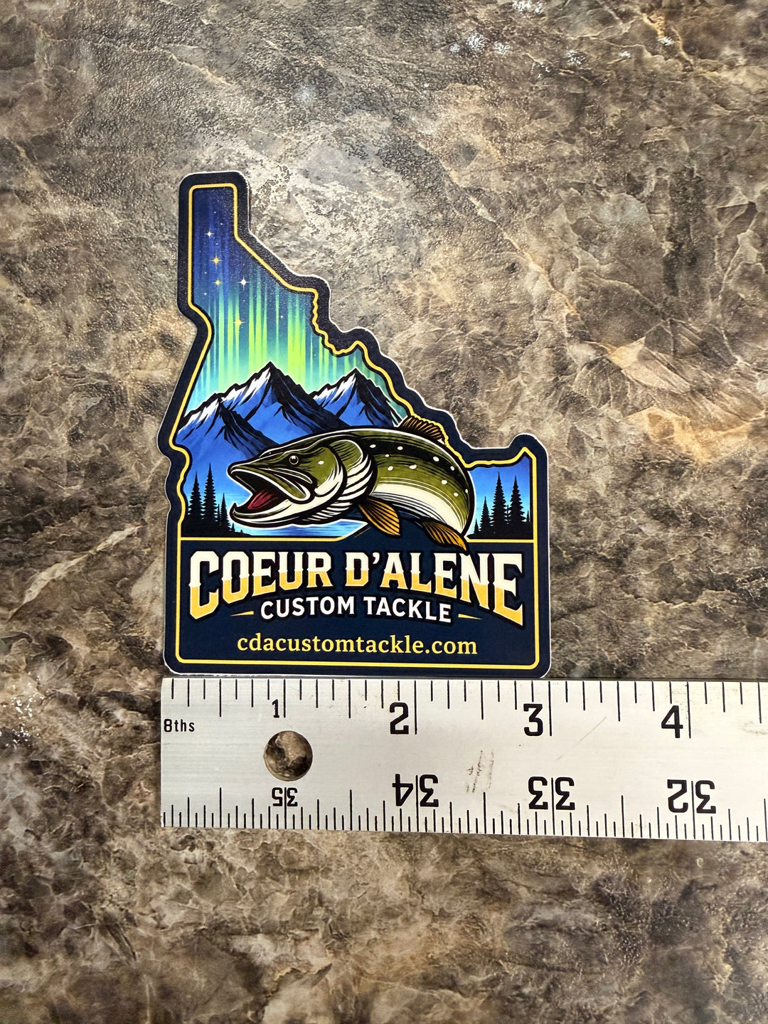 CDA Custom Tackle Stickers